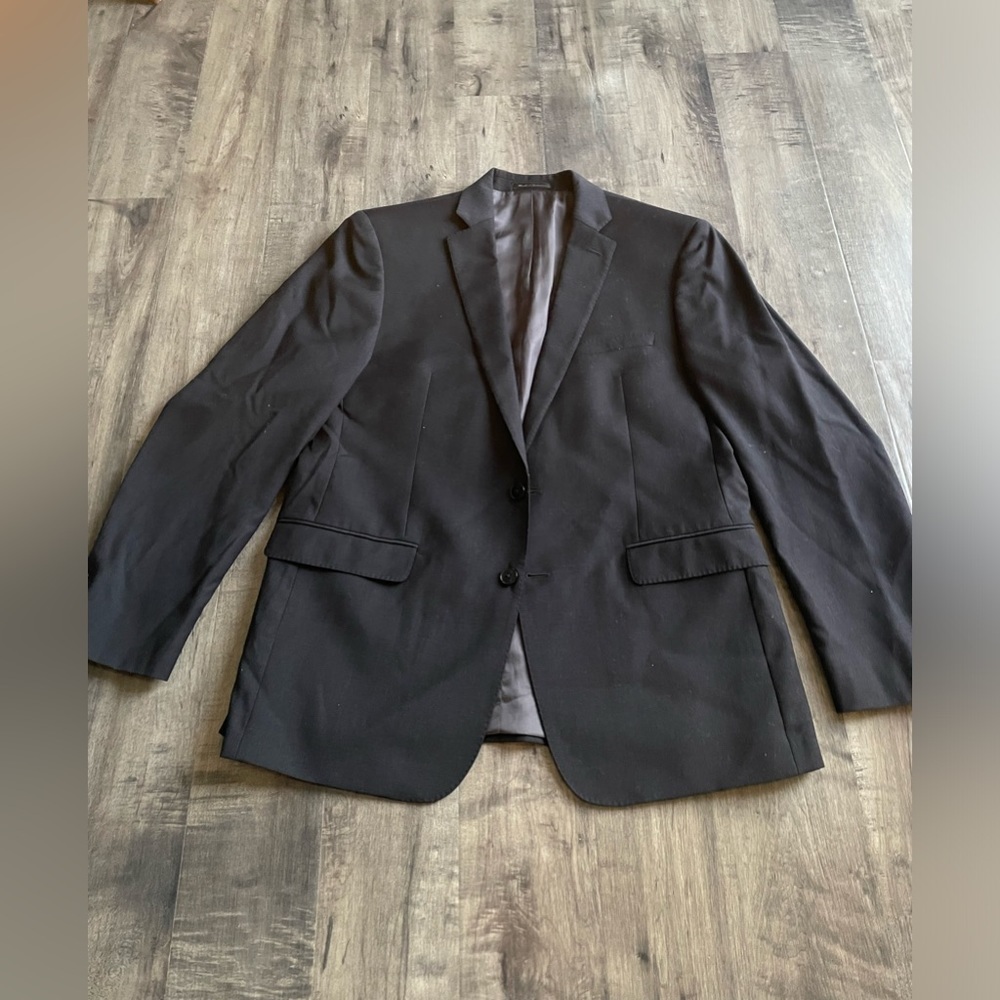 Calvin Klein black suit jacket 44R